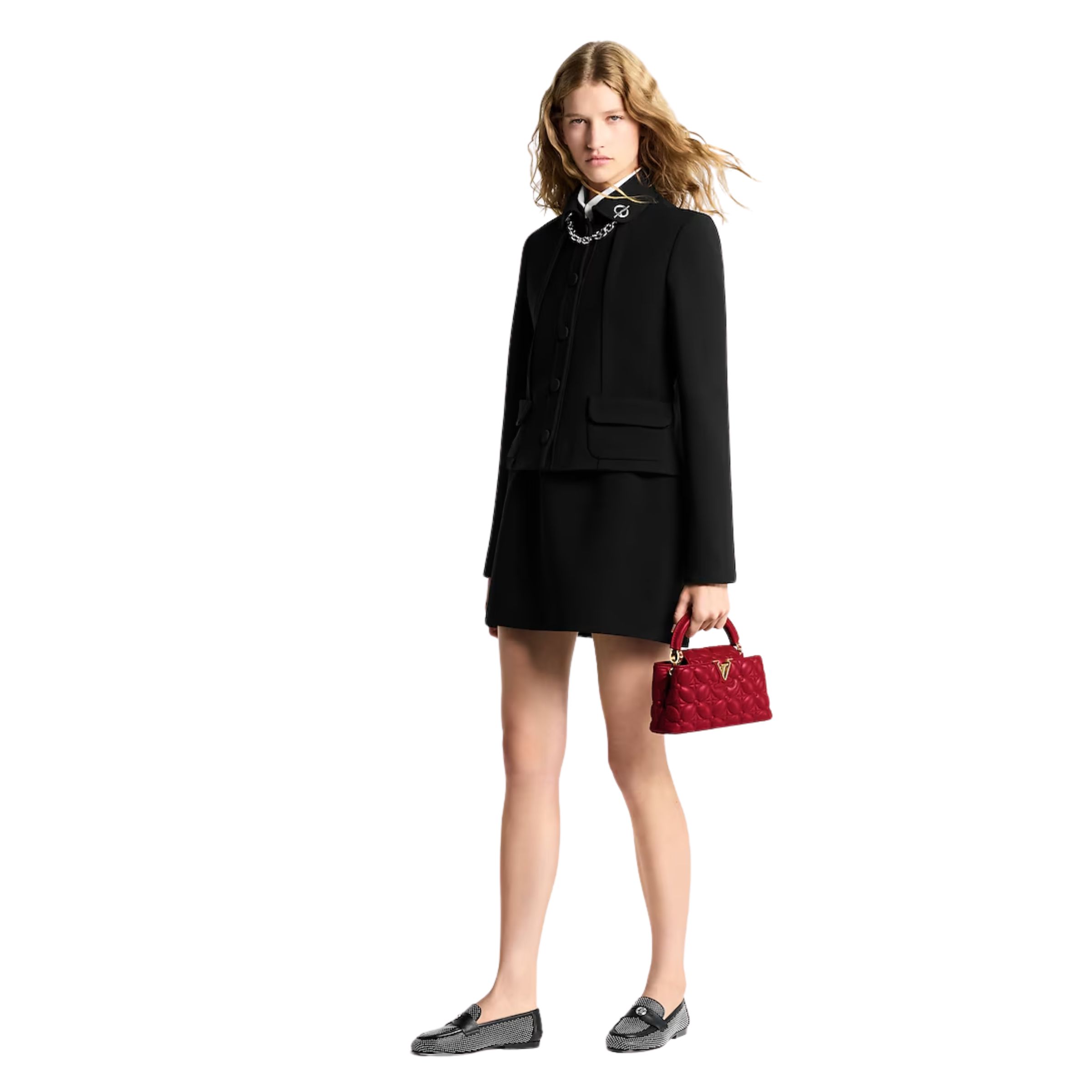 Louis Vuitton Soho Flat Loafer Black