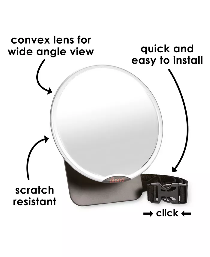 Diono Baby Car Mirror, Pack of 2
