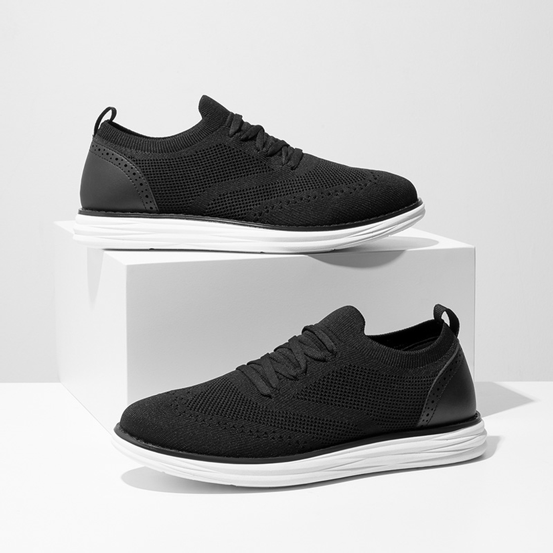 [KnitFlex SmartCraft-] Men's Lightweight Mesh Casual Oxfords