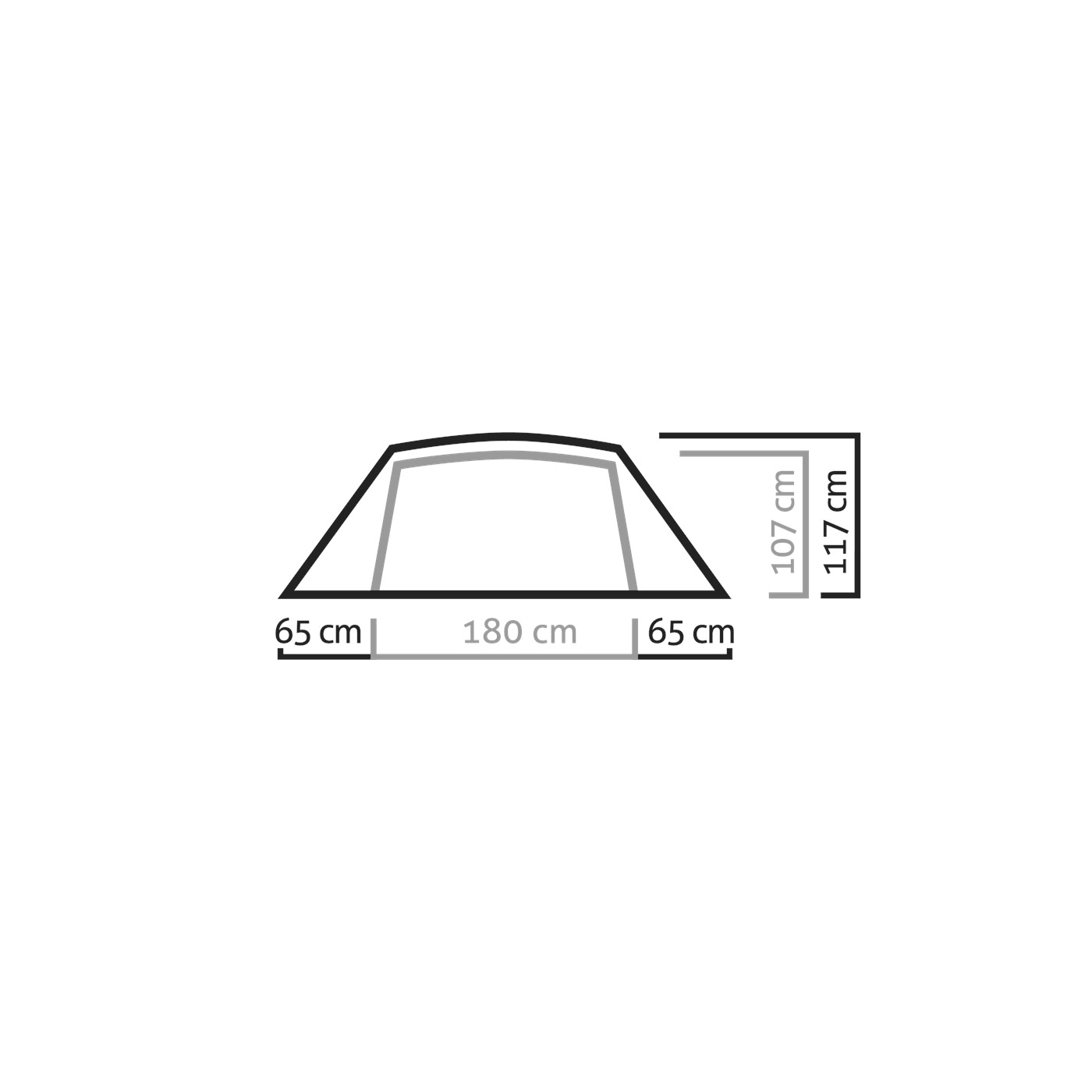 Salewa Denali III Tent Cactus / Grey