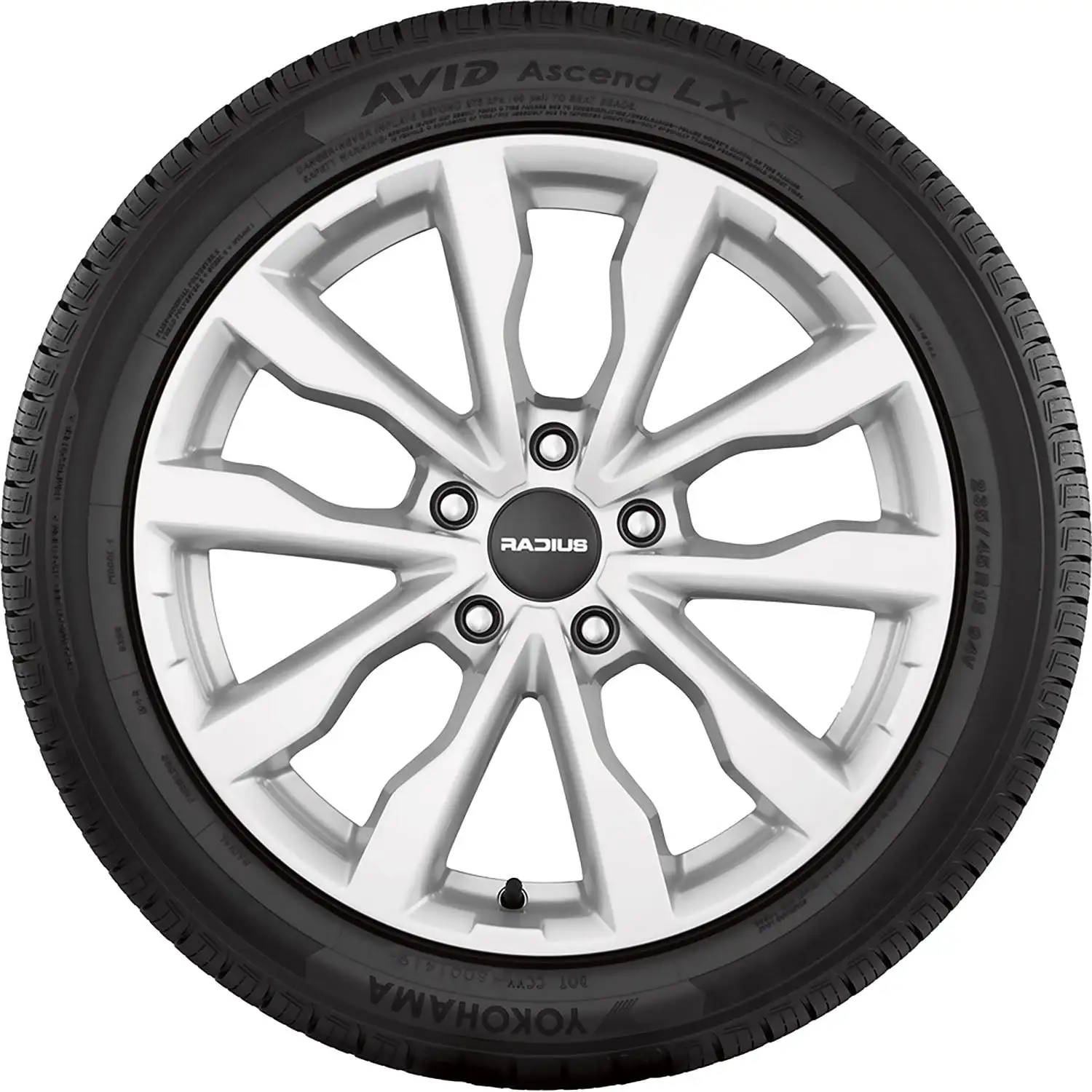 Yokohama Avid Ascend LX All Season 225/65R17 102H Passenger Tire