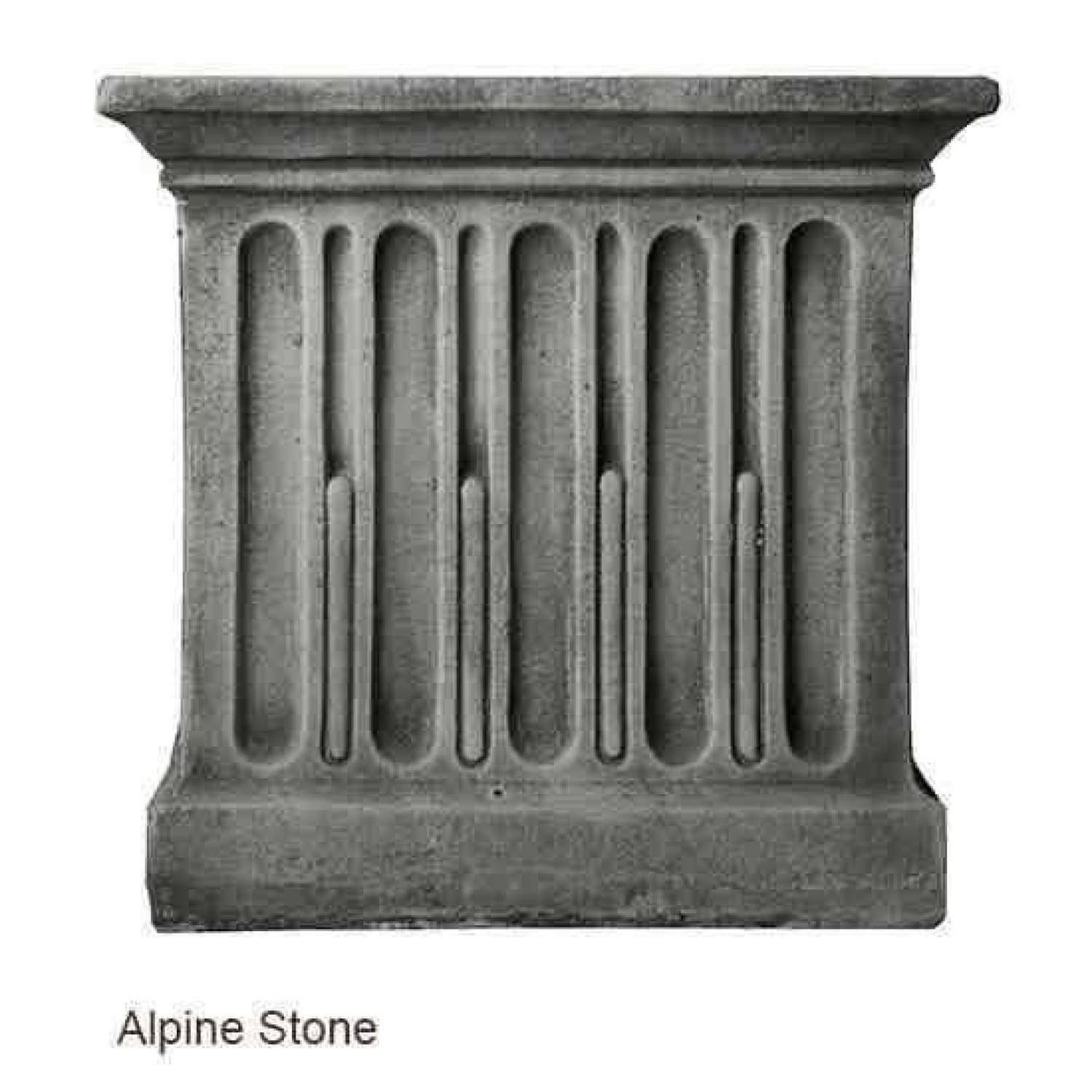 Campania International Fleur De Lis Small Urn - Verde