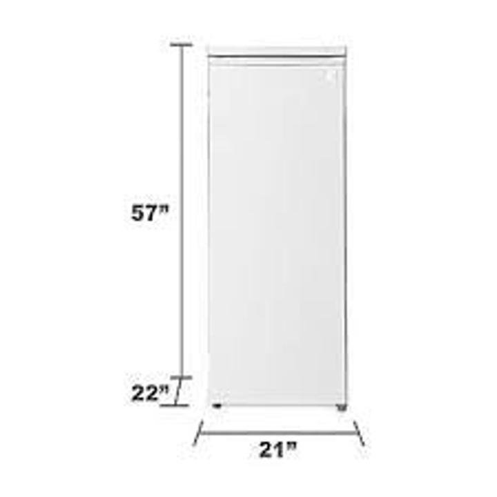 5.8 Cu. Ft. Upright Freezer – White