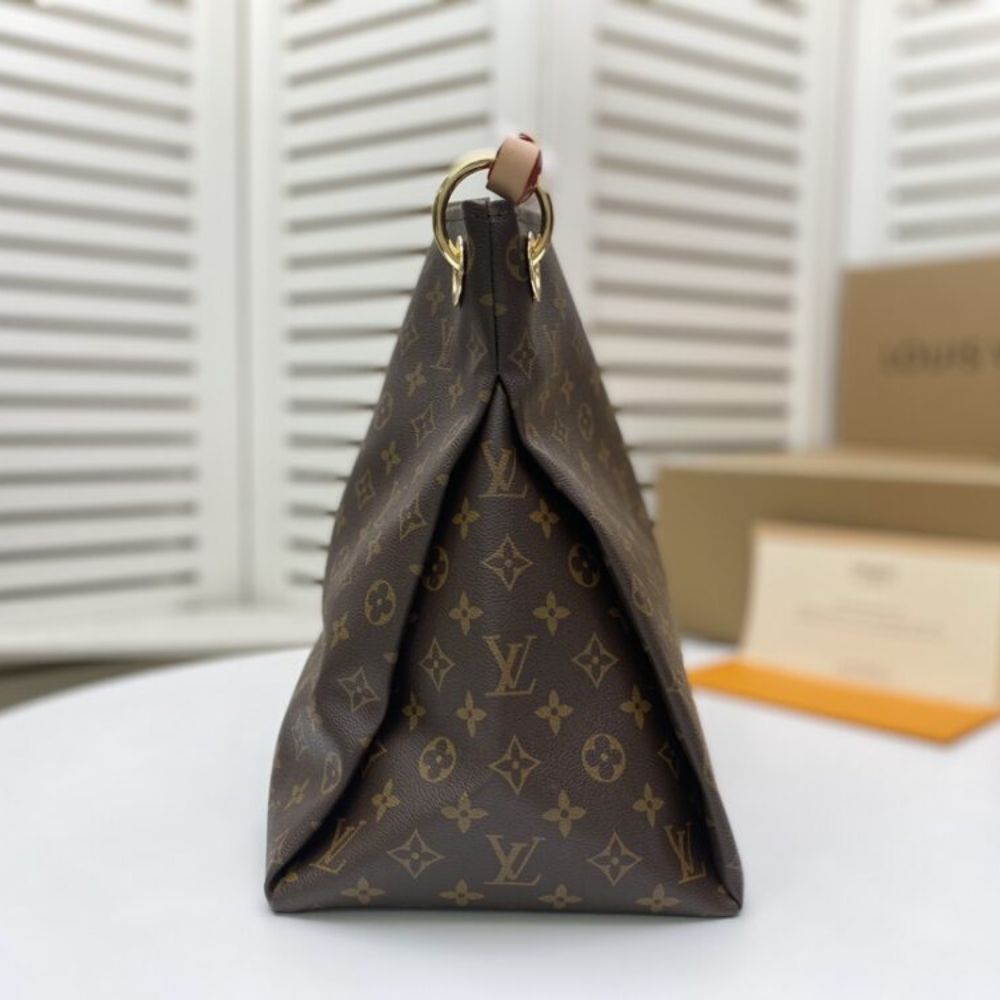 Louis Vuitton Artsy MM Monogram Canvas Brown 16.1 Inches M44869