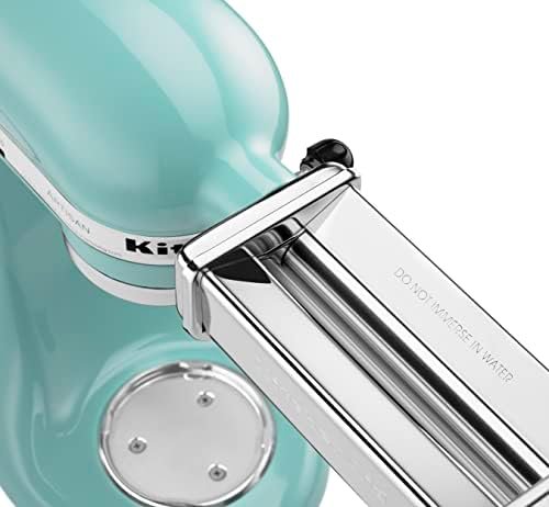 5 Quart Tilt Head Stand Mixer with Pouring Shield, Aqua Sky