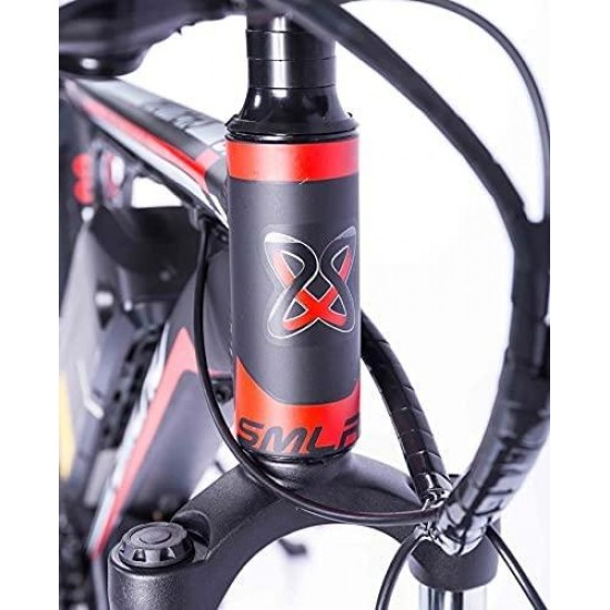 26″ Sporty Electric Mountain Bike for Adults 500W Electric Bicycles with 48V/13Ah Battery, 21-Speed Gears and LCD Display for Mountain, Road