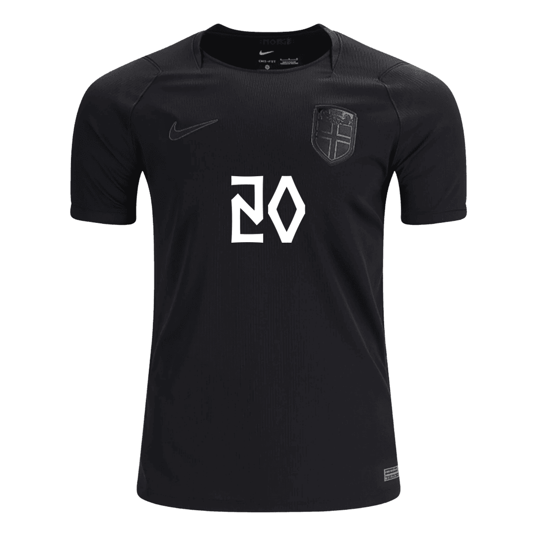 NUSA #20 Norway Away Soccer Jersey World Cup 2026