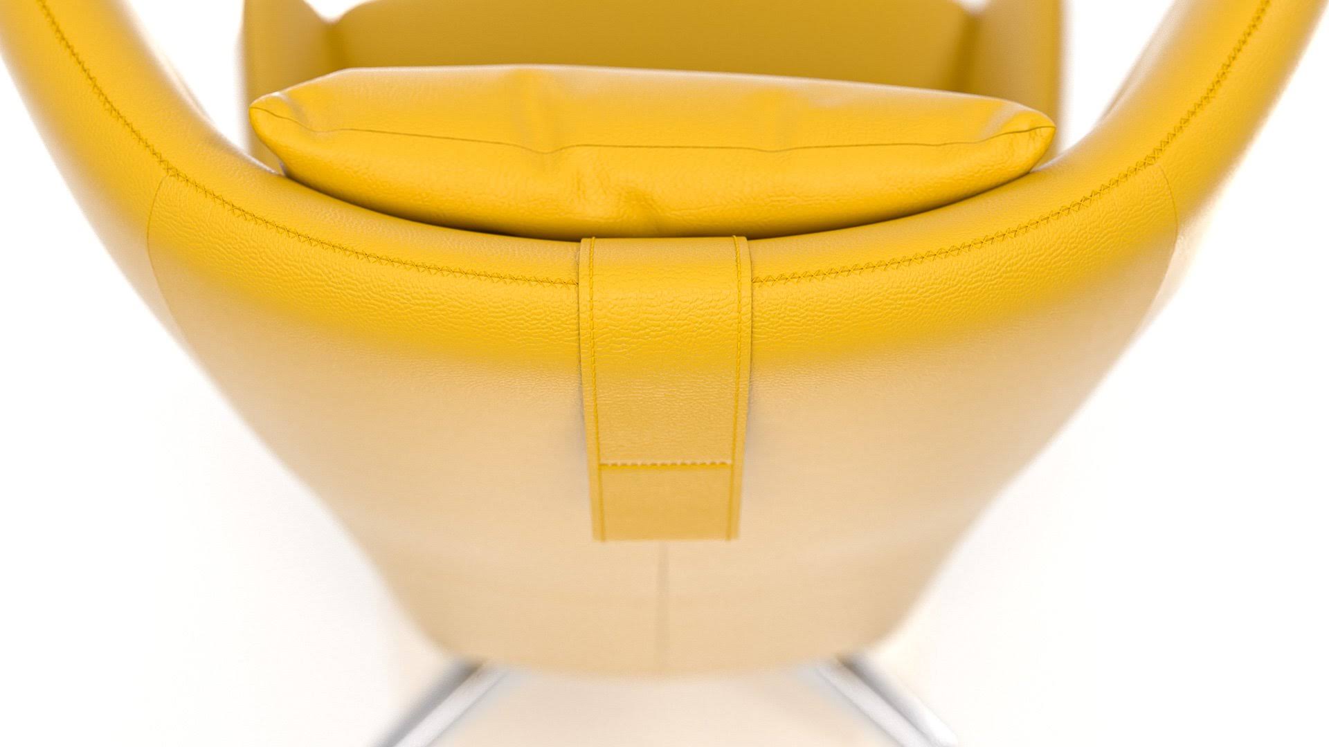 Jacob Accent Chair Light Gray | Eco Leather