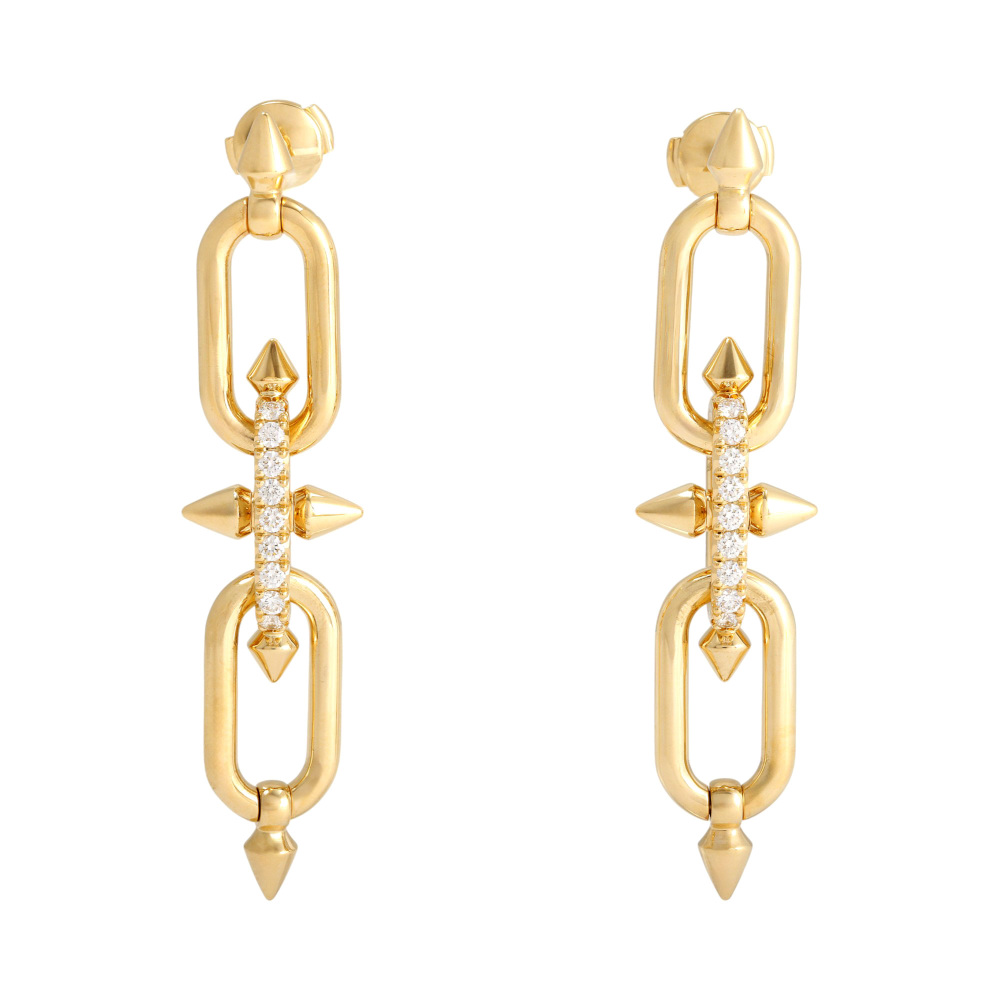 Tiffany & Co. Titan By Pharrell Williams Earrings 18K Yellow Gold 73471338