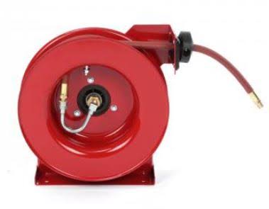 Reelcraft 7650 OLP Heavy Duty Spring Retractable Hose Reel 3/8x22 x 50ft