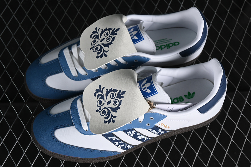 Adidas Samba Og White Green Cloud White/Green/Supplier Colour IG1024