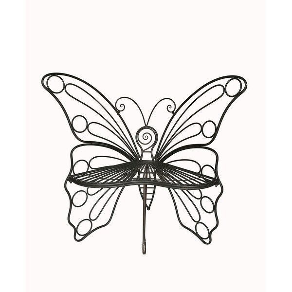 Antique Black Butterfly Chair