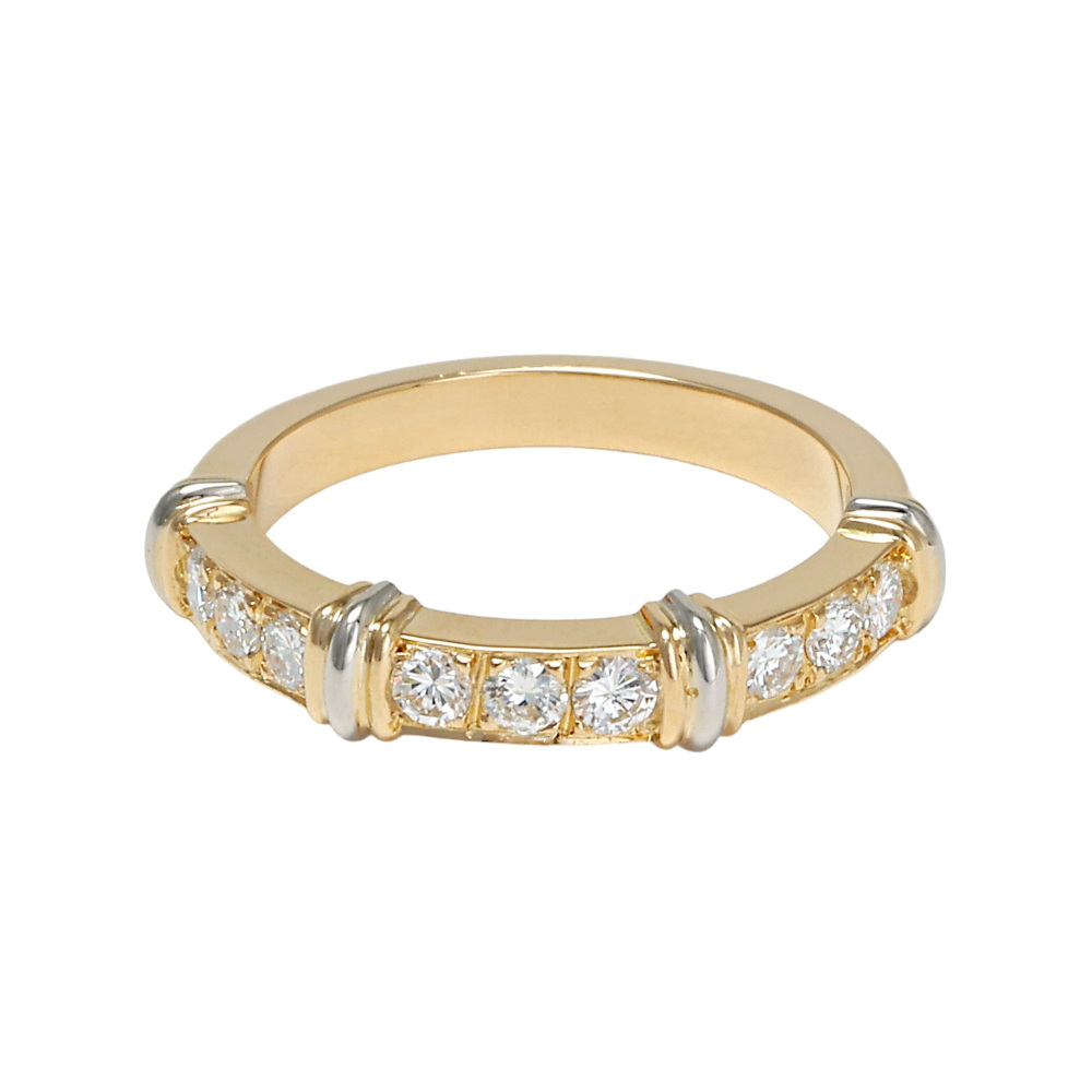 Cartier Contessa Ring 18K Yellow Gold Diamond