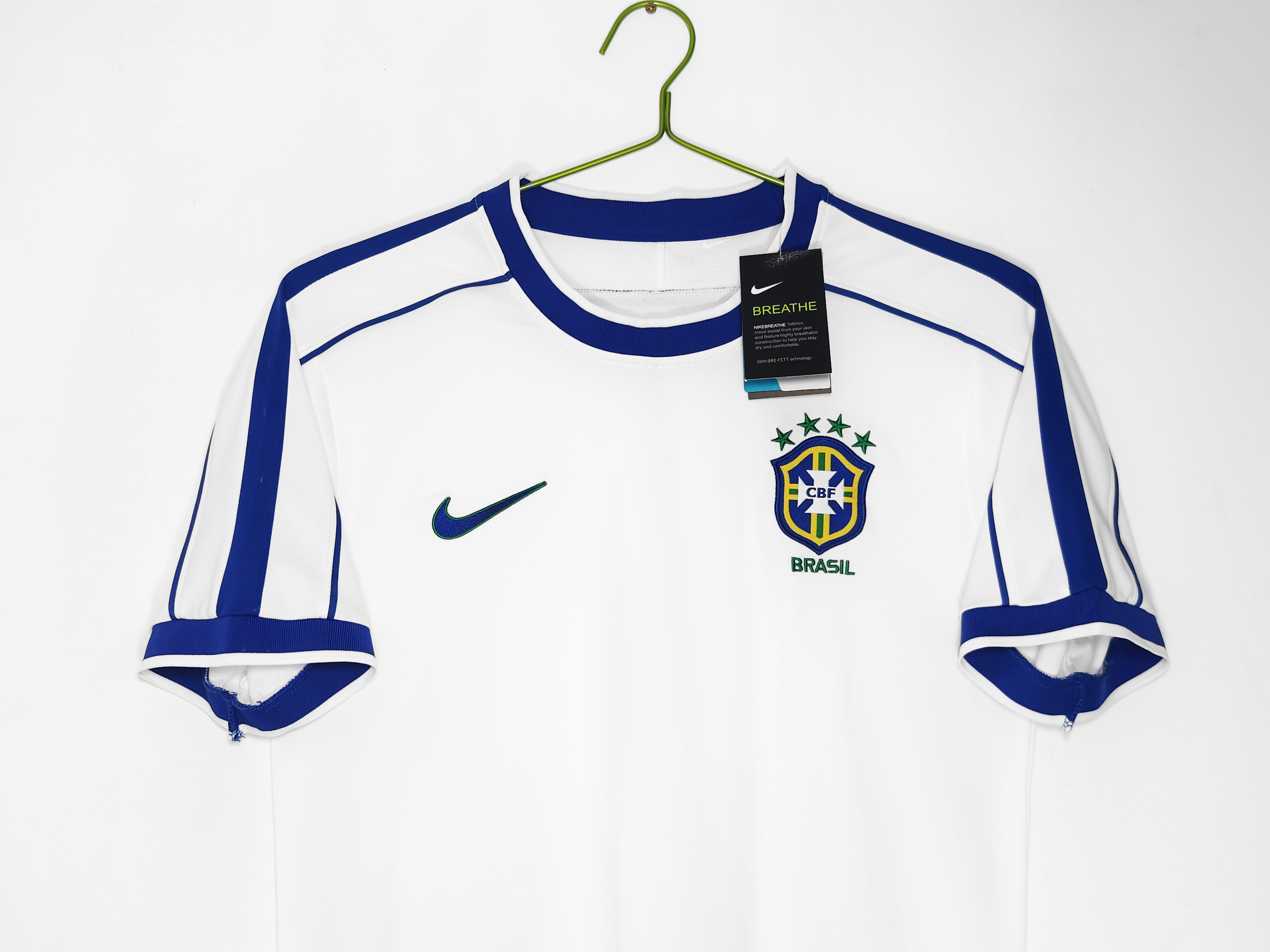 Brazil 1998 White Jersey S-XXL