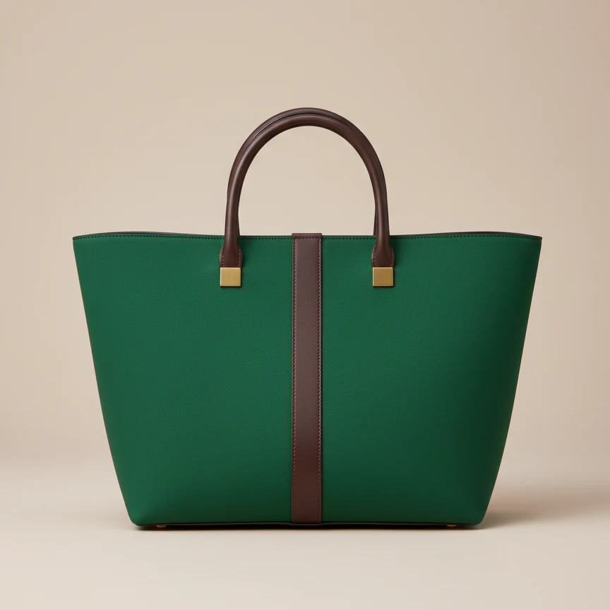 Emerald Structured Tote
