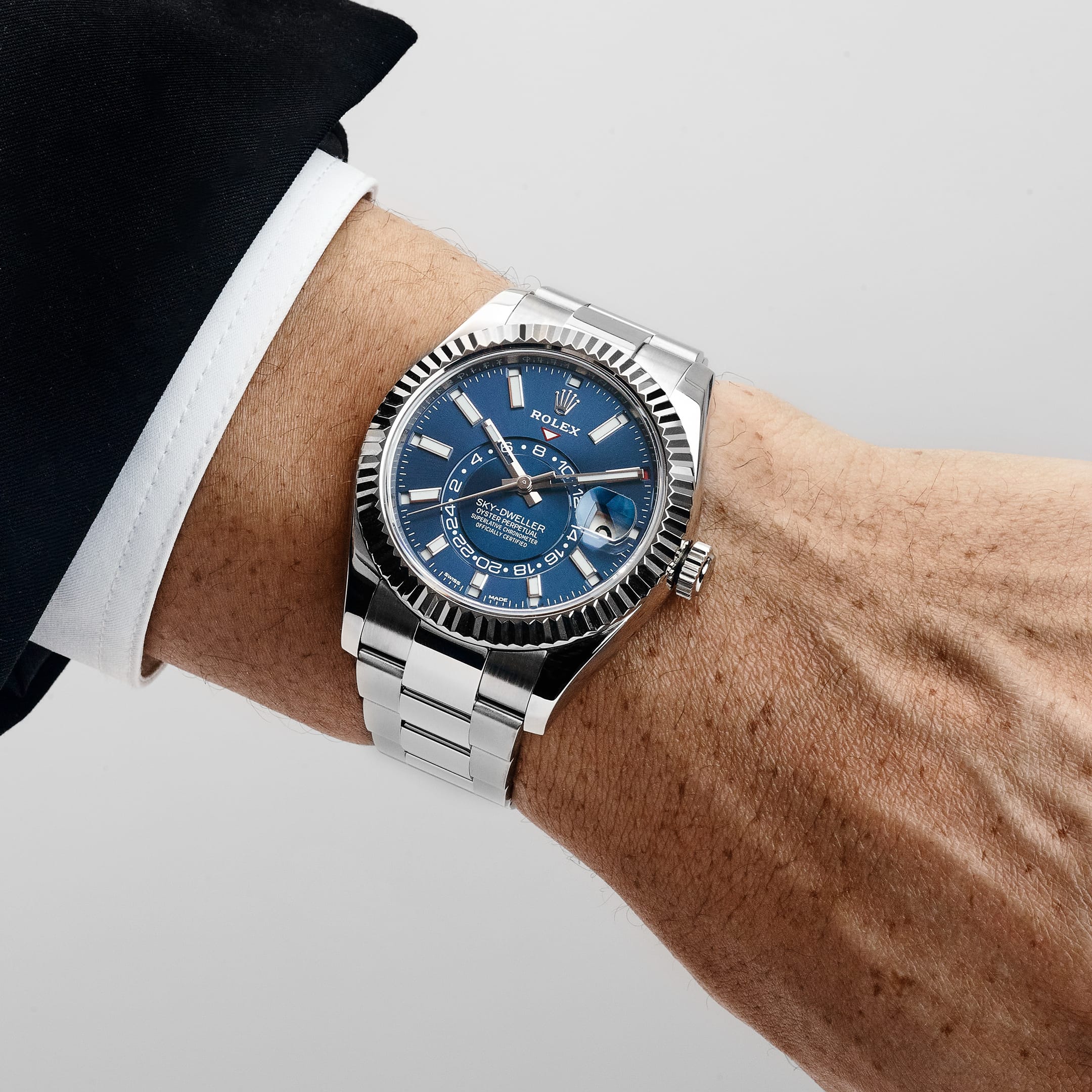 Rolex Sky-Dweller 336934 Stainless Steel Blue Dial Oyster