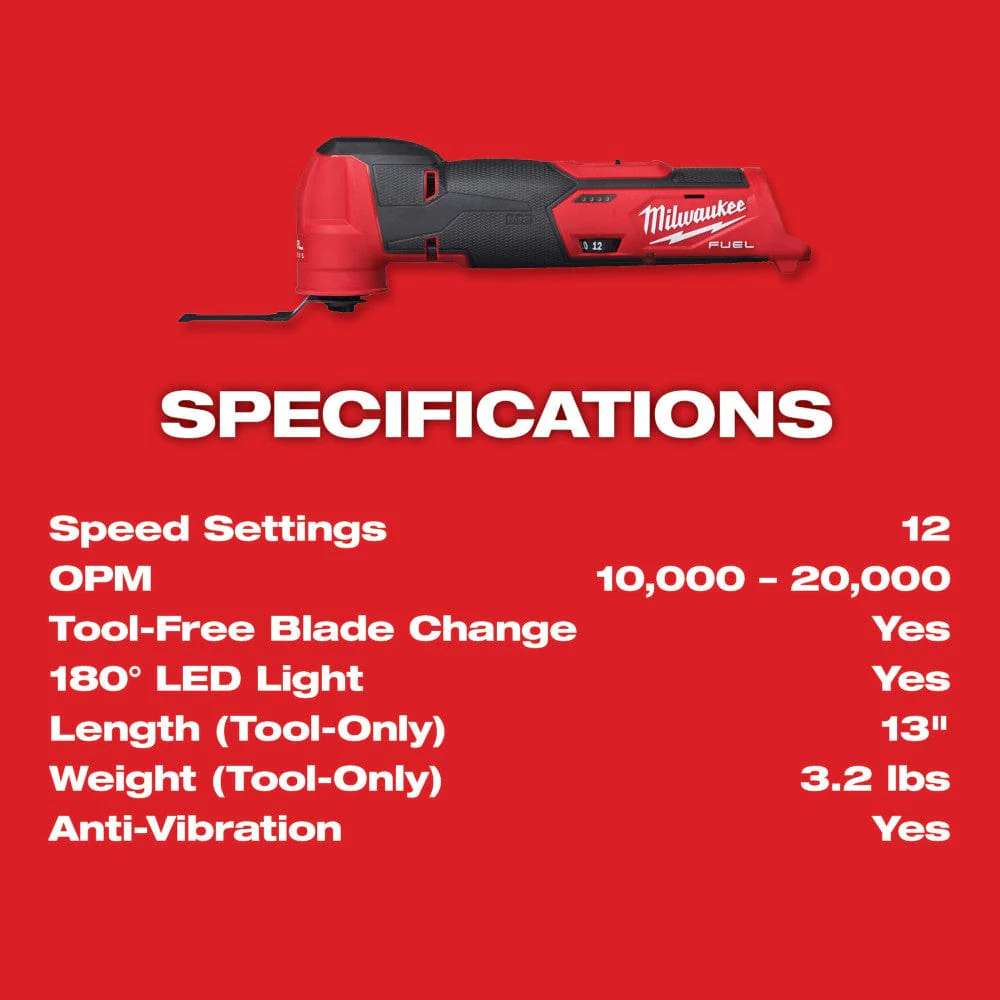 2026 Milwaukee M12 FUEL™ Oscillating Multi-Tool