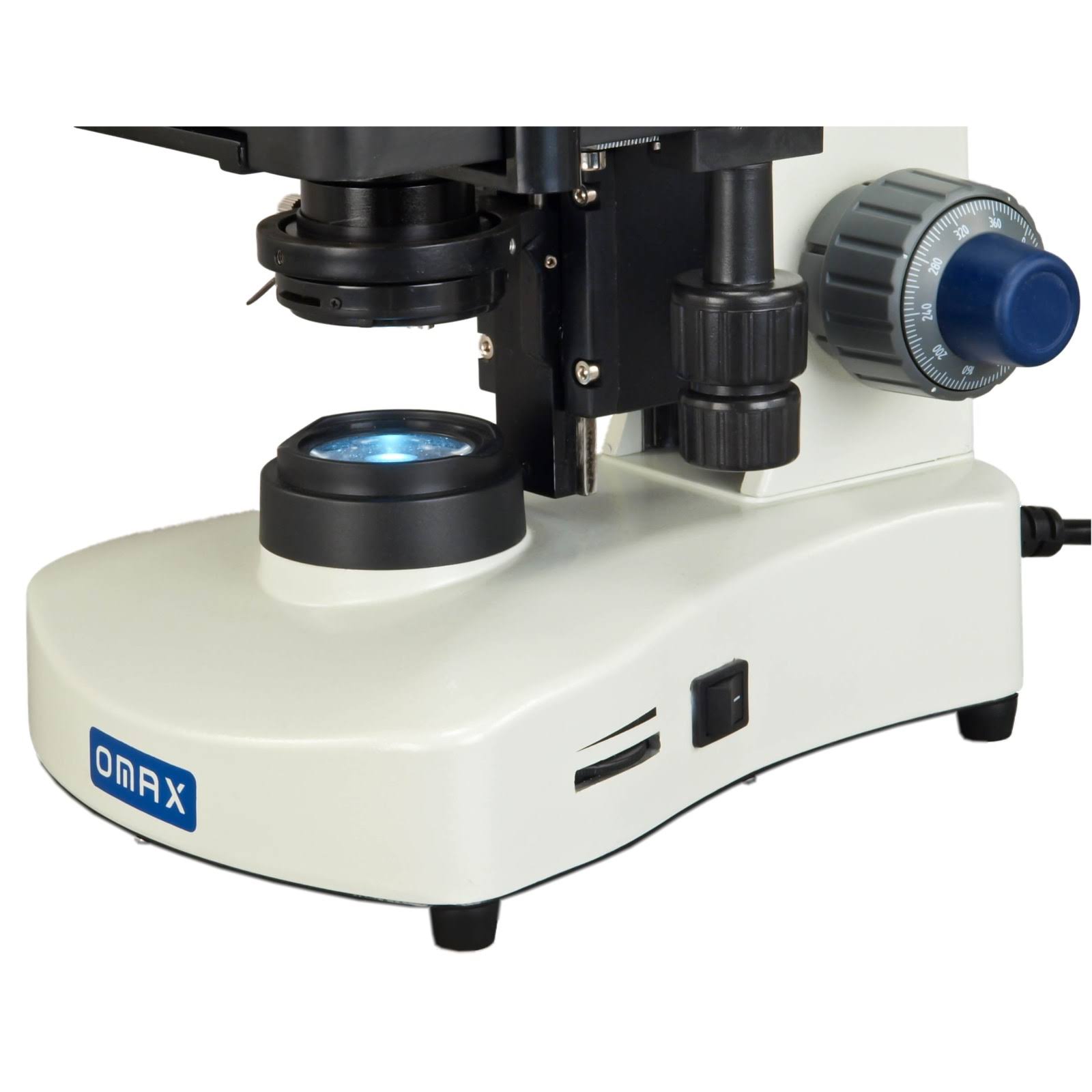 OMAX 40X-2000X USB3 18MP Binocular Lab Compound Siedentopf LED Microscope with Reversed Nosepiece