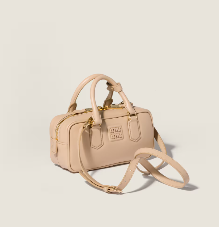 Miu Miu Arcadie suede bag