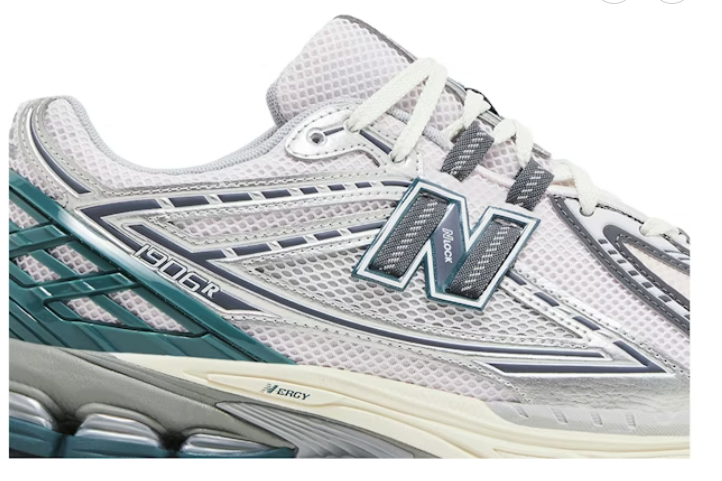 New Balance 1906R Silver Metallic New Spruce M1906RET Casual Running Shoes