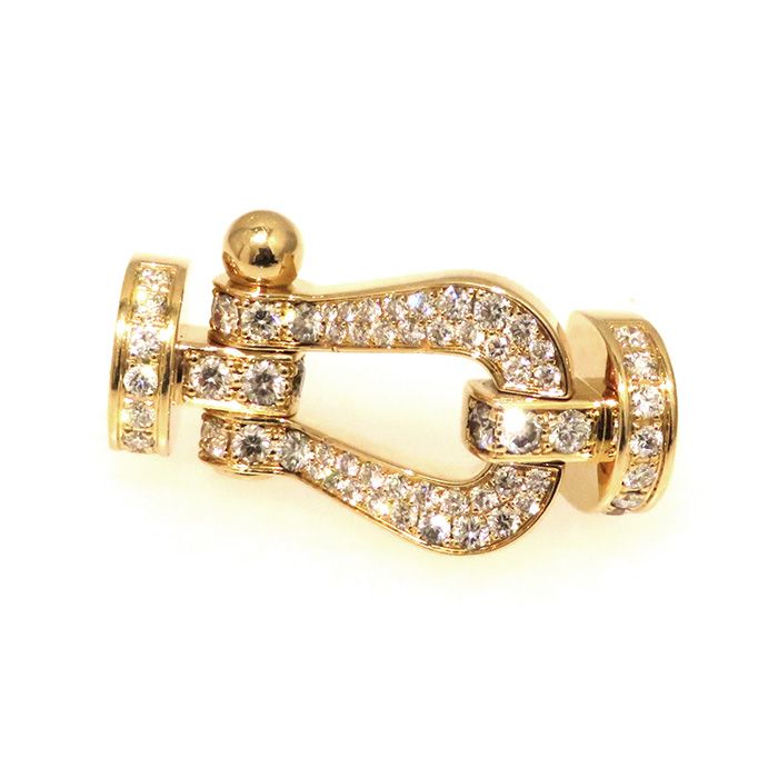 FRED Force 10 Lm Diamond Bracelet 18K Yellow Gold
