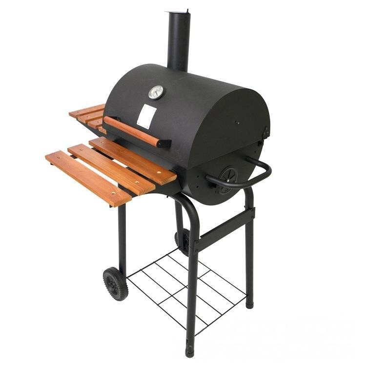Outdoor Train Style Charcoal Grill