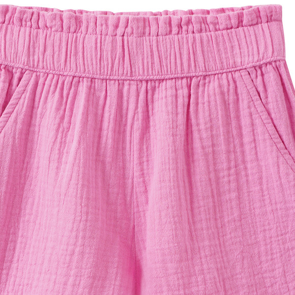 Topolino Mädchen Musselin-Shorts mit Paperbag-Bund
