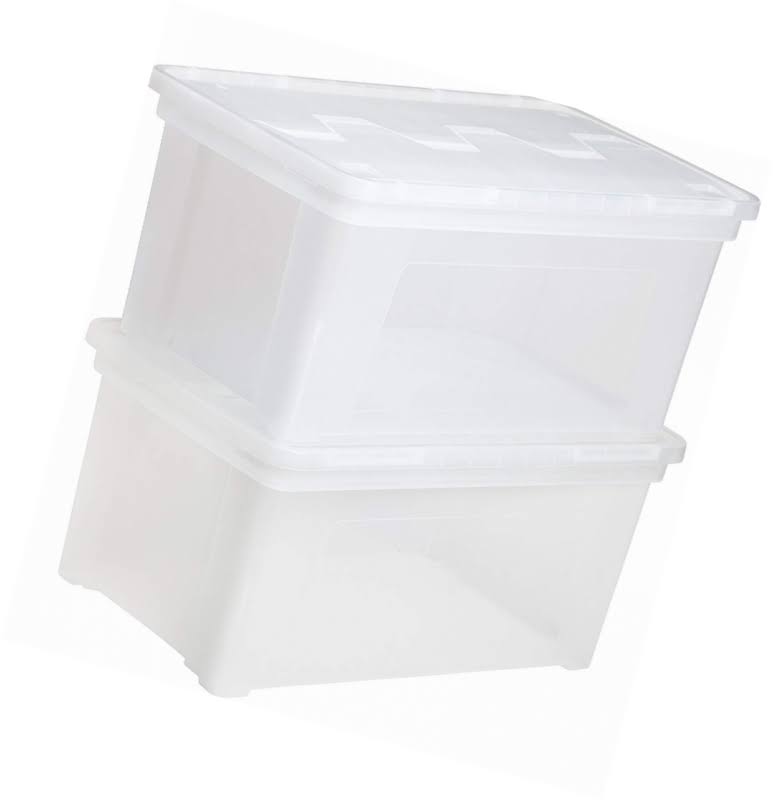Iris USA, Inc. 587750 File Box, Clear