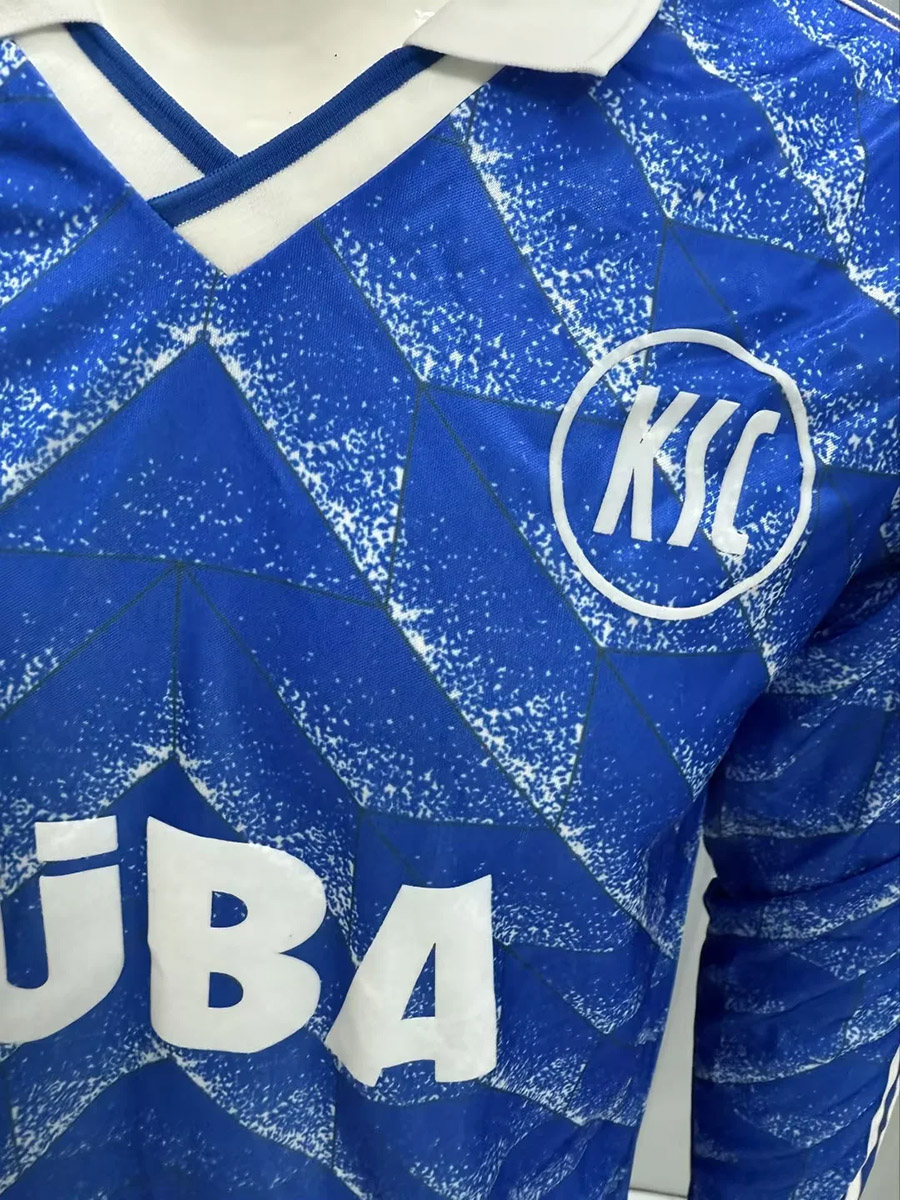 Karlsruher SC  89/90 Home Jersey Long Sleeves S-XXL