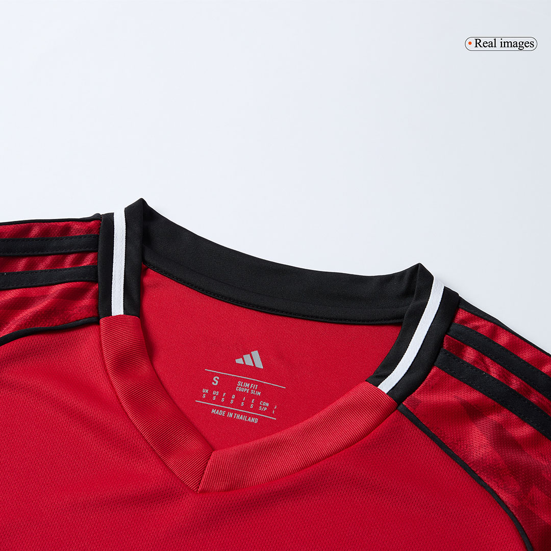 Manchester United Home Long Sleeve Jersey 2025/26