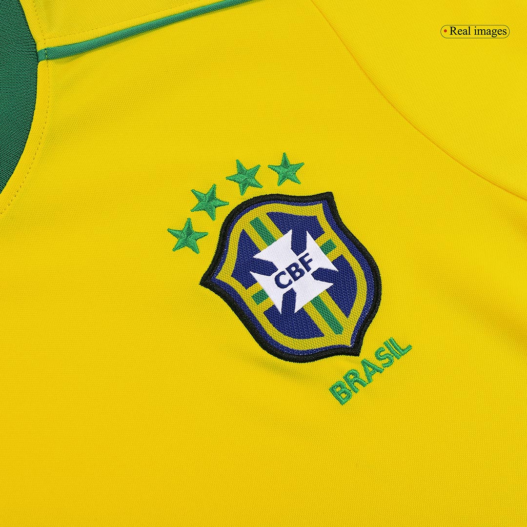Retro Soccer Jersey Brazil Home 1998