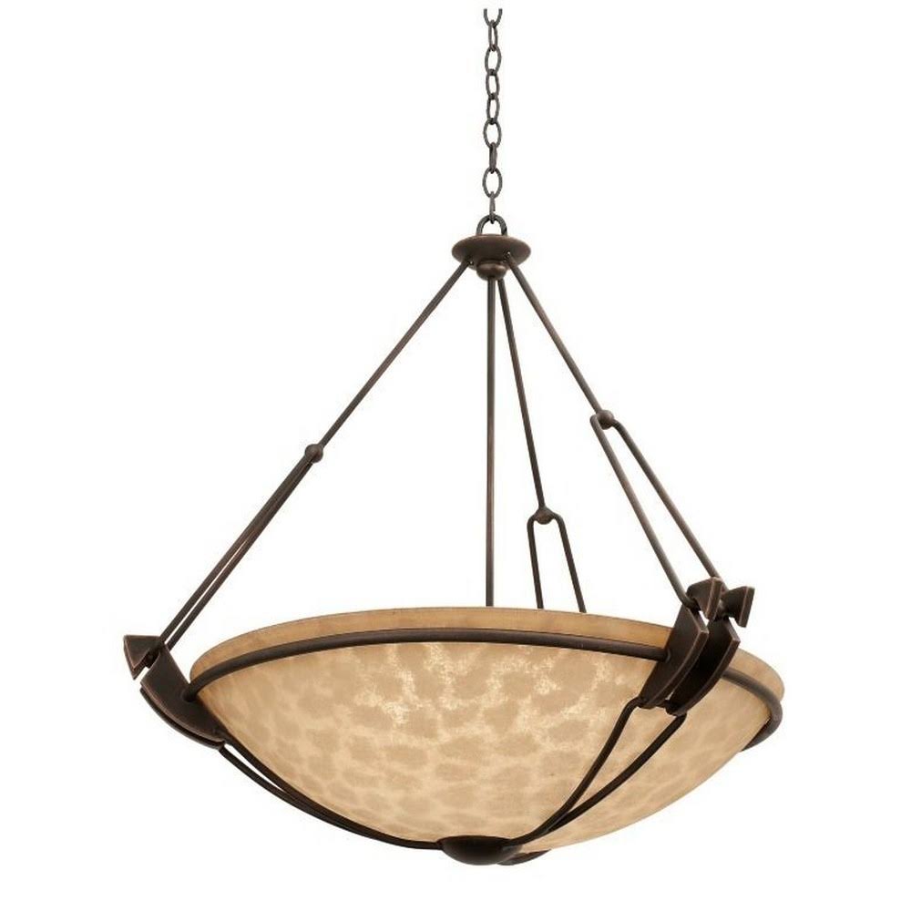 Kalco 4848FC/BLZ Grande 22 inch Semi Flush Mount