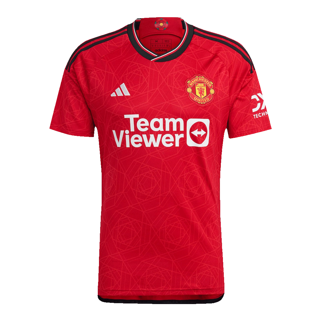HØJLUND #11 Manchester United Home Soccer Jersey 2023/24