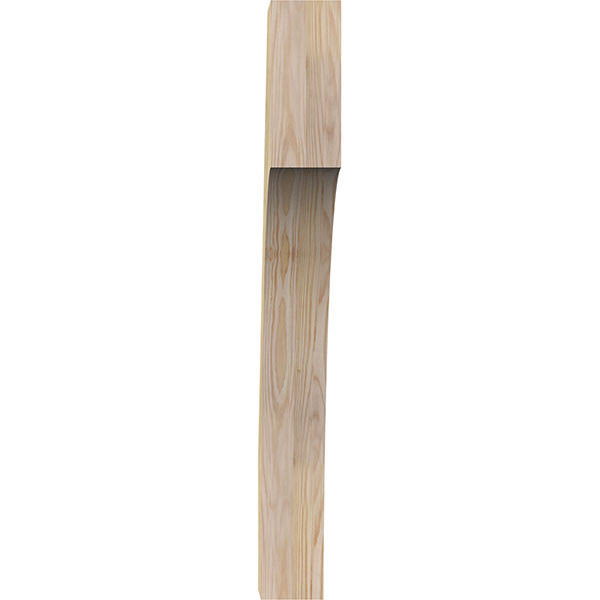 Ekena Millwork BRC04X24X36WTL00RDF 4x22W x 24x22D x 36x22H Westlake Rough Sawn Brace, Douglas Fir