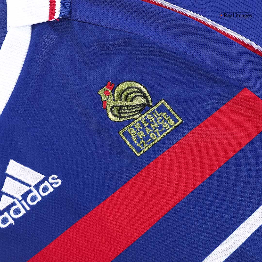 Retro Soccer Jersey HENRY #12 France Home 1998