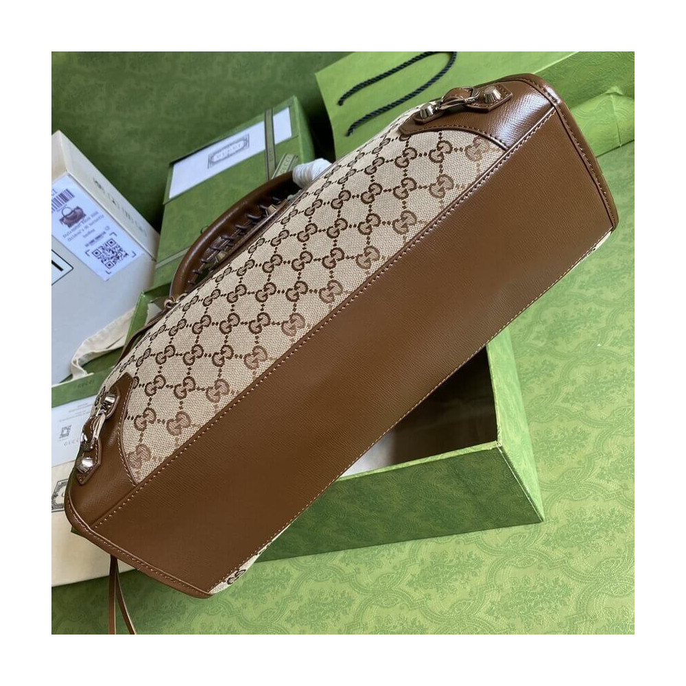 Gucci x Balenciaga GG Canvas City Bag 38cm