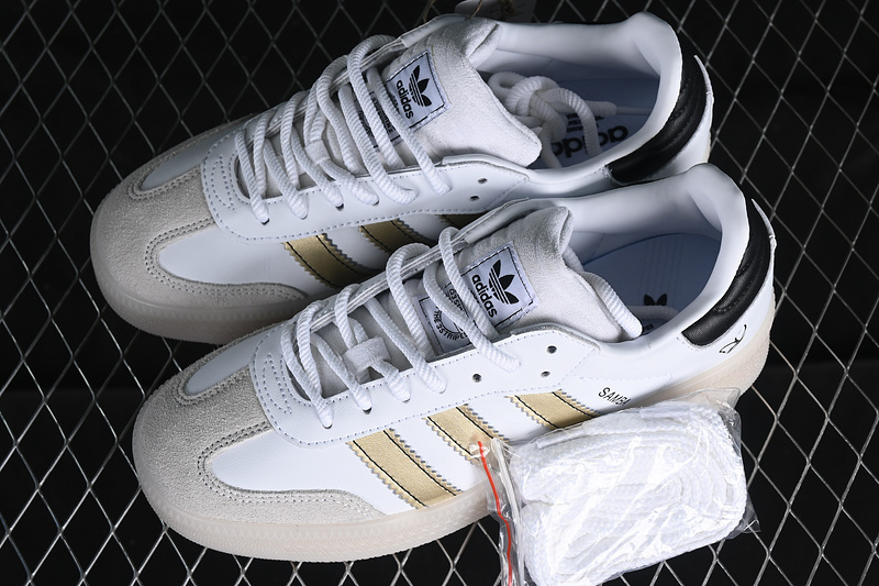 Adidas Sym Samba Xlg White/Gold/Black IH8643