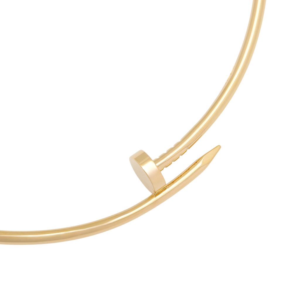 Cartier Juste un Clou Torque Necklace 18K Yellow Gold B7224799