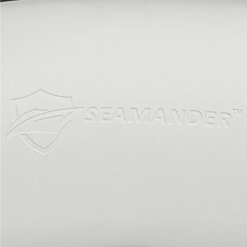 Seamander S1043 series Premier Pontoon Furniture Bucket Seat, Captain Seat, Colors White/Charcoal