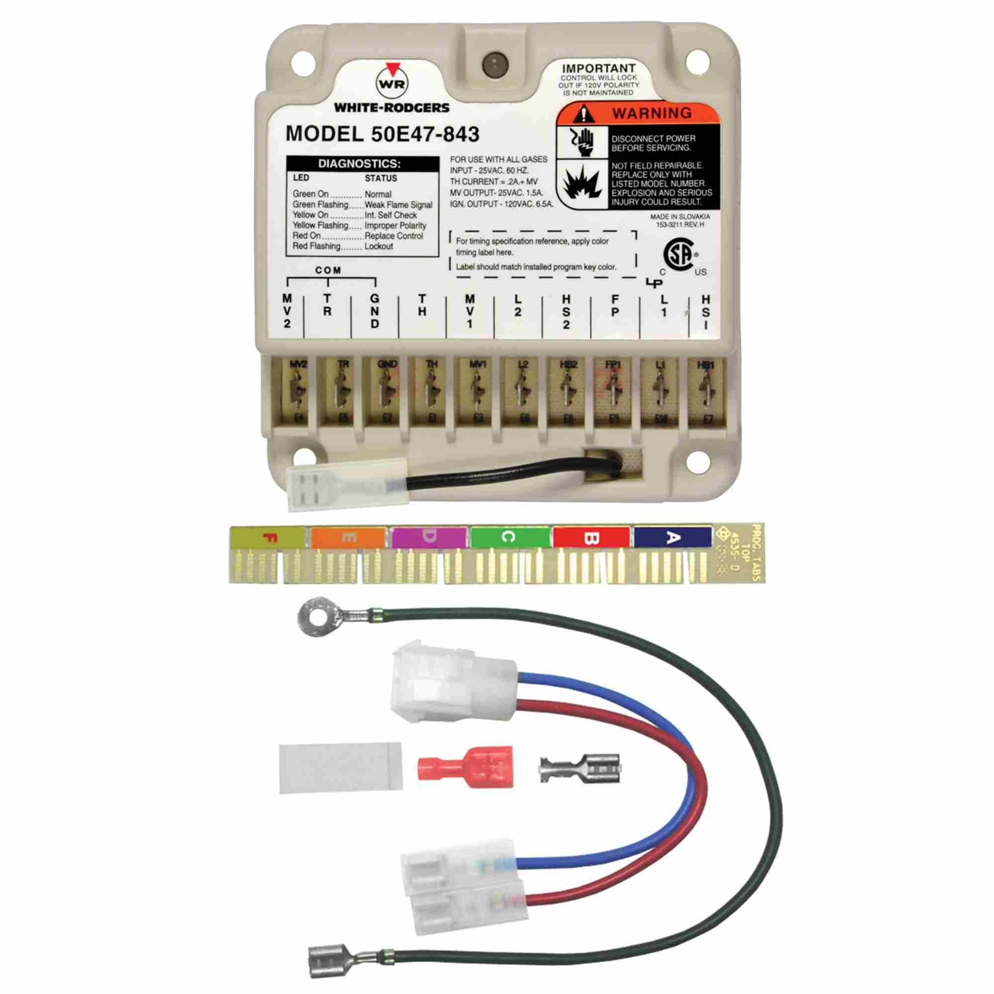 White-Rodgers 50E47-843 Universal non-integrated Furnace HSI Ignition Module