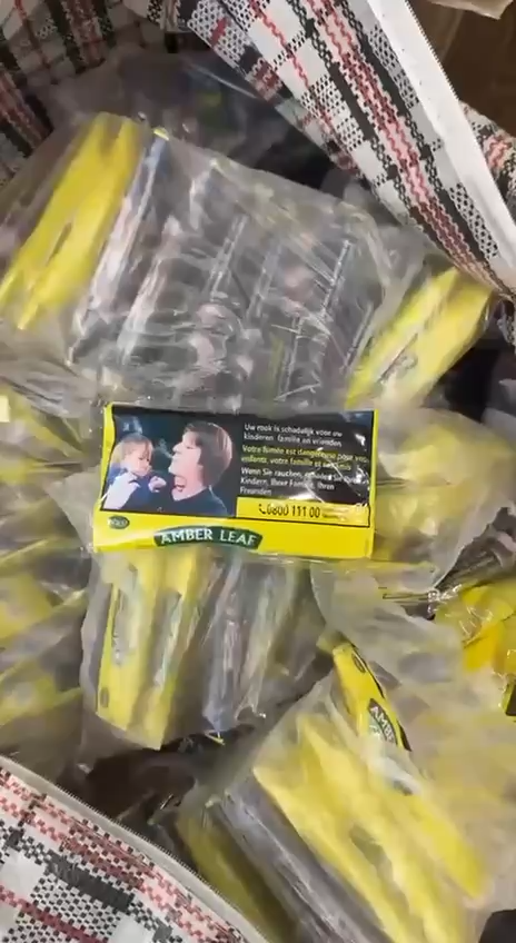 Amber Leaf Hand Rolling Tobacco 50Gx5 Packs（Belgian Version）