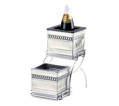 Cal-Mil Housing Riser Frame, Silver