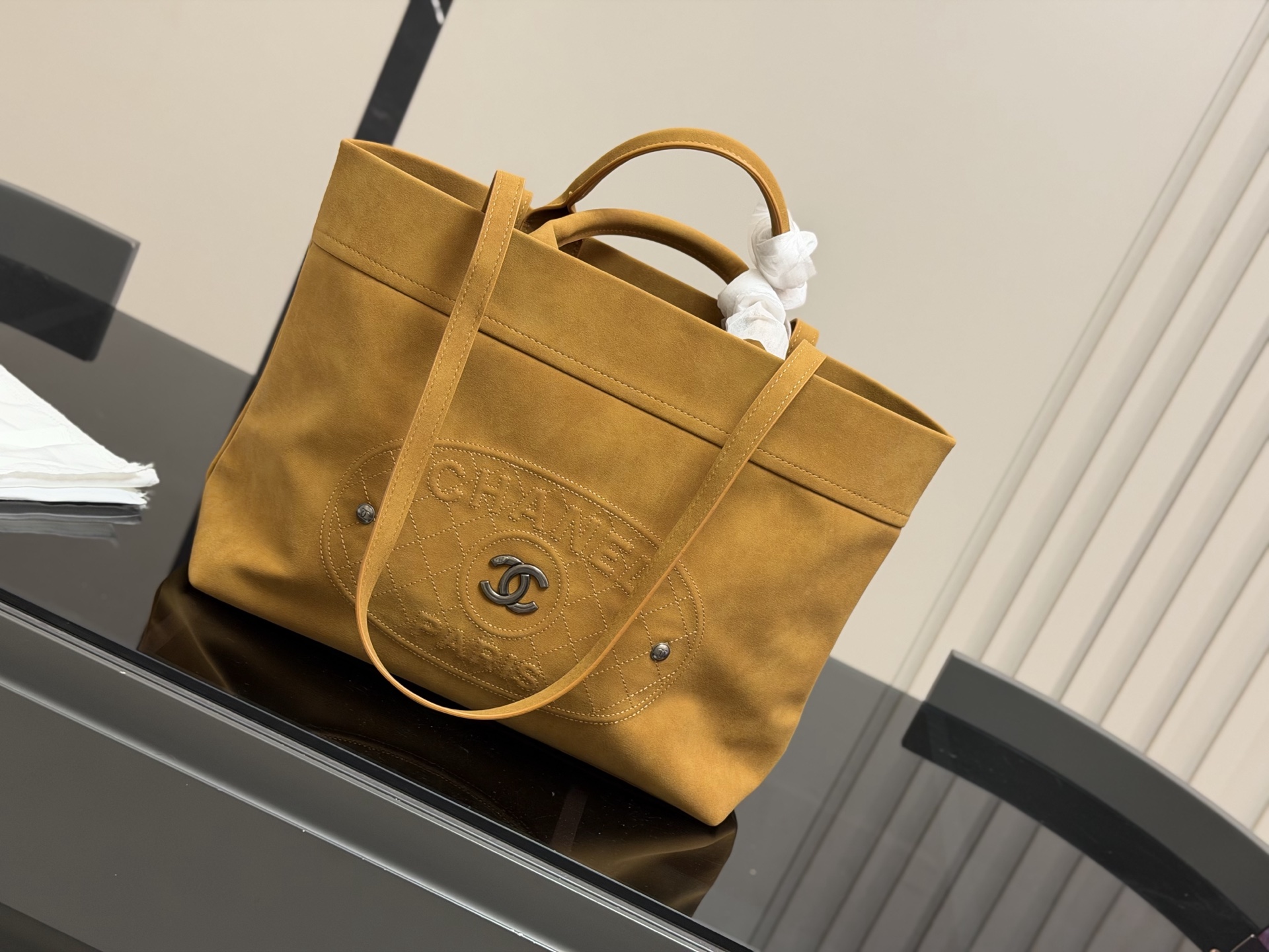 Chanel Denim Beach Bag - cnluxepick