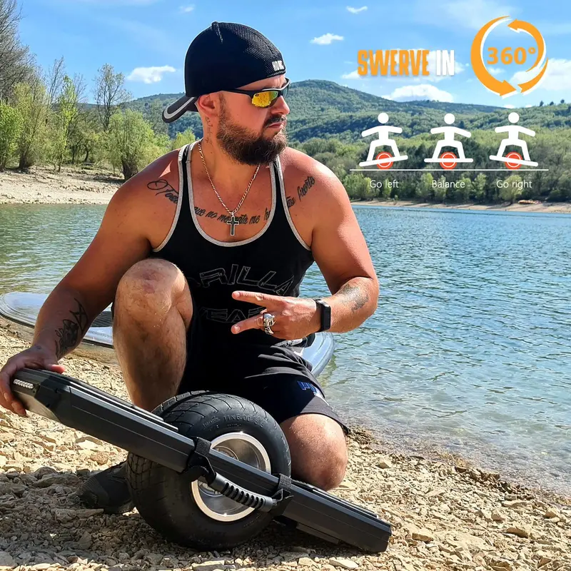 Unicycle T2 Electric Skateboard – Self-Balancing, Compact Commuter Board with Responsive Controls