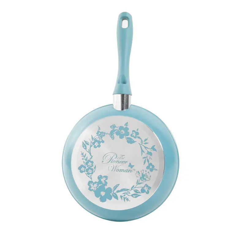The Pioneer Woman Timeless Beauty Aluminum Teal 10-Inch Frying Pan
