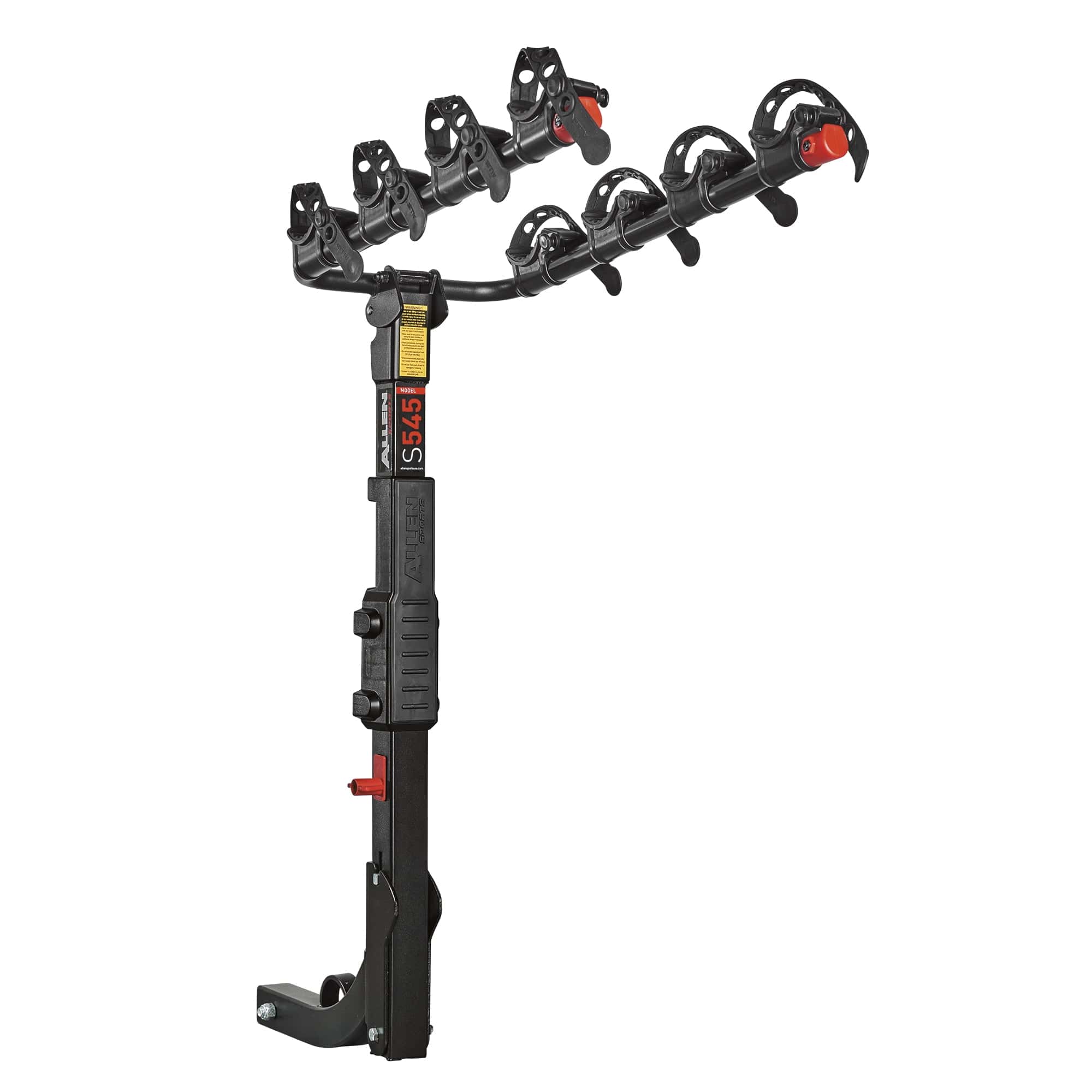 4-Bicycle Hitch Mounted Bike Rack Carrier, S-545