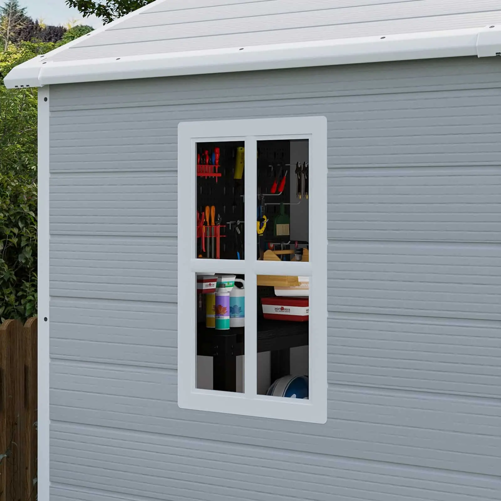 Patiowell 6x4 Plastic Shed Pro