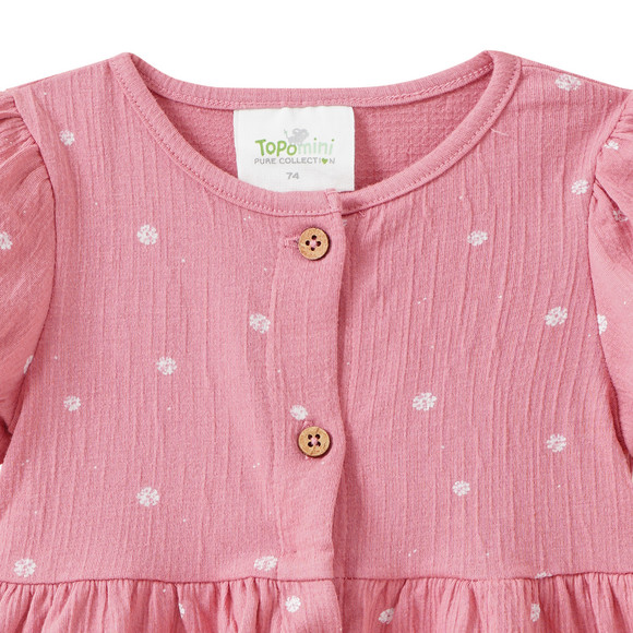 Topomini Pure Collection Baby Kleid mit Blümchen