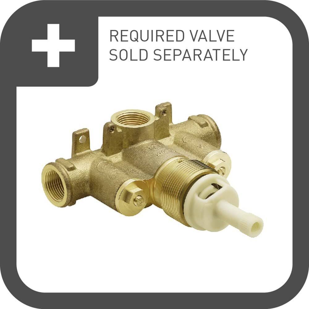 Moen Rothbury Exacttemp Valve TRIM, Brushed Nickel (TS3760BN)