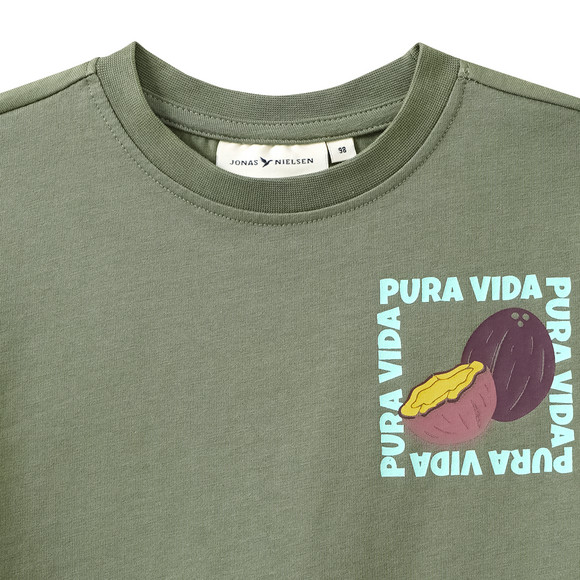 Jonas Nielsen Jungen T-Shirt mit Brust-Print